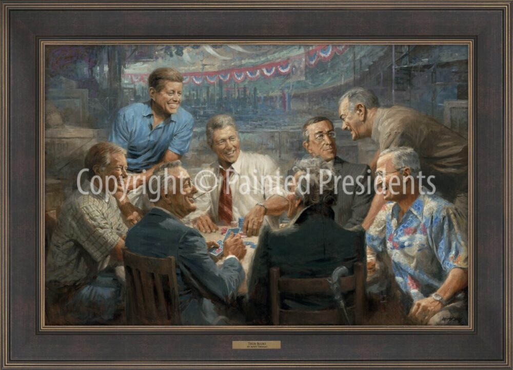 True Blues by Andy Thomas - 208 - 20x30 Gallery Espresso Framed